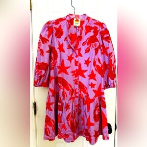 Farm Rio mini dress beach inspired
